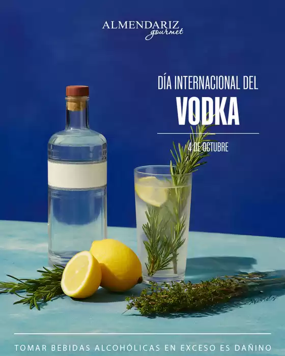 Catálogo Almendariz | Dia internacional del vodka  | 2025-10-06T00:00:00.000Z - 2025-10-31T00:00:00.000Z
