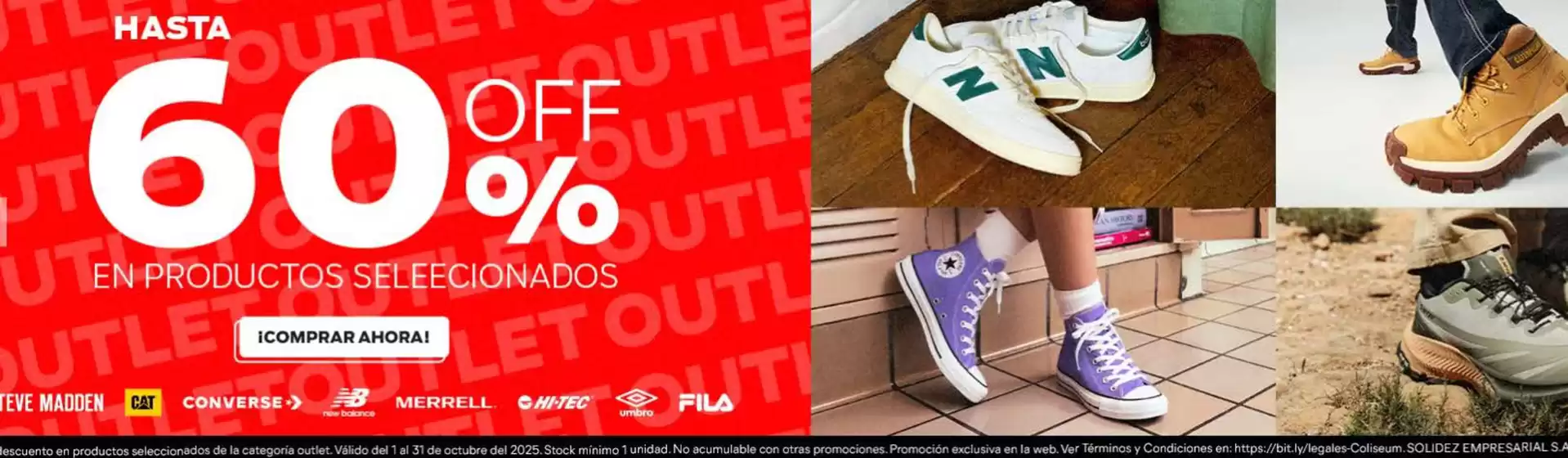 Catálogo Coliseum | Hasta 60%off  | 2025-10-07T00:00:00.000Z - 2025-10-31T00:00:00.000Z