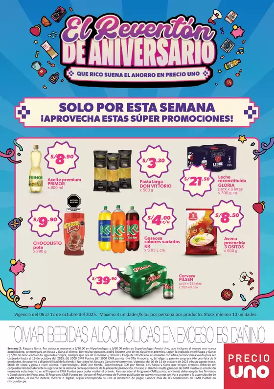 Catálogo Hiperbodega Precio Uno.