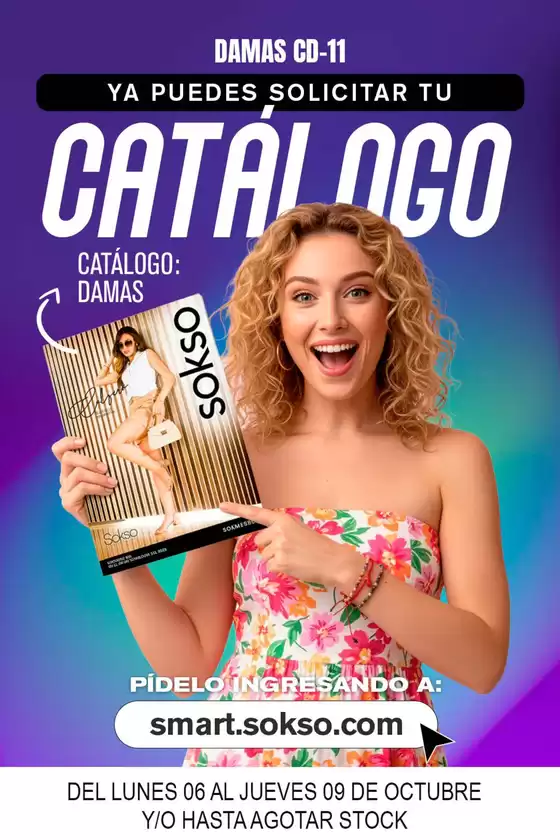 Catálogo Sokso | PREVENTA DE CATALOGOS DAMAS CD-11 | 2025-10-08T00:00:00.000Z - 2025-10-10T00:00:00.000Z