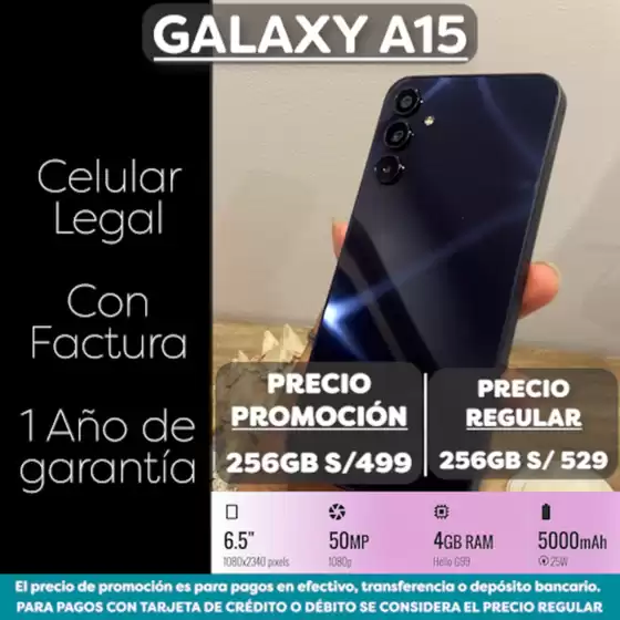 Catálogo Celulares Perú | Ofertas y gangas exclusivas | 2025-10-08T00:00:00.000Z - 2025-10-22T00:00:00.000Z
