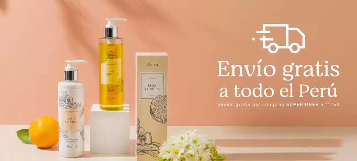 Catálogo K'Allma | Envio gratis por compras a S/150 | 2025-10-08T00:00:00.000Z - 2025-10-19T00:00:00.000Z