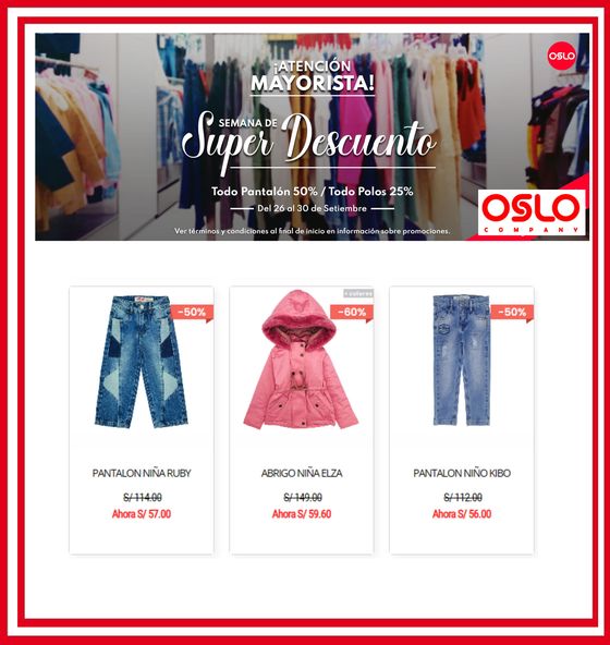 Catálogo Oslo | Semana Super Descuento | 2023-09-26T00:00:00.000Z - 2023-09-30T00:00:00.000Z