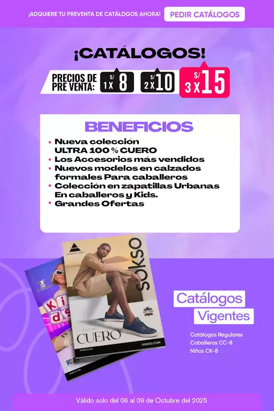 PREVENTA CATALOGOS CC-8 CK-8