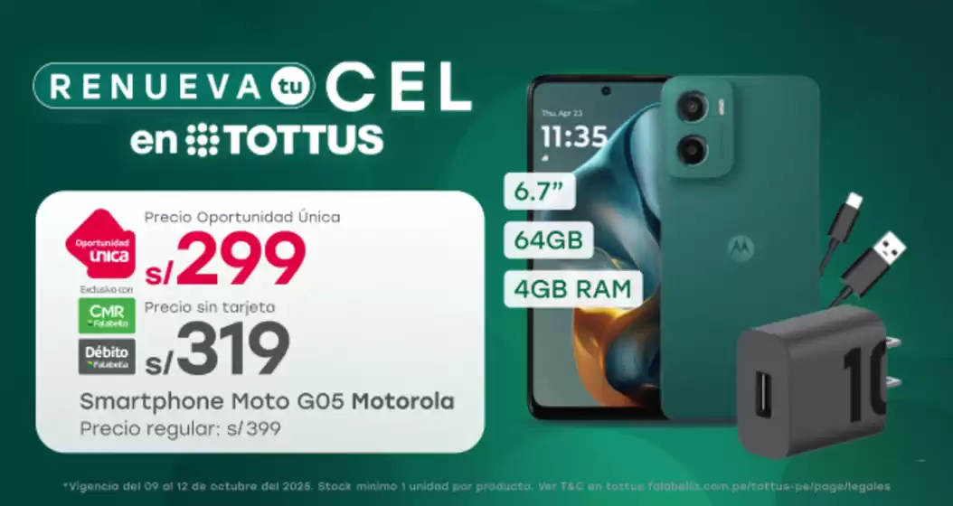 Catálogo Tottus | Grandes descuentos en productos seleccionados | 2025-10-11T00:00:00.000Z - 2025-10-25T00:00:00.000Z