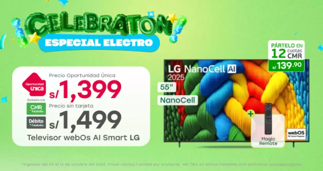 Grandes descuentos en productos seleccionados