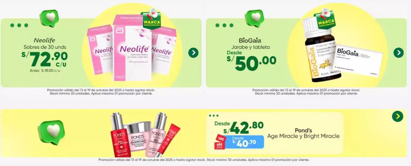 Catálogo InkaFarma | Beuaty Ofertas  | 2025-10-13T00:00:00.000Z - 2025-10-19T00:00:00.000Z