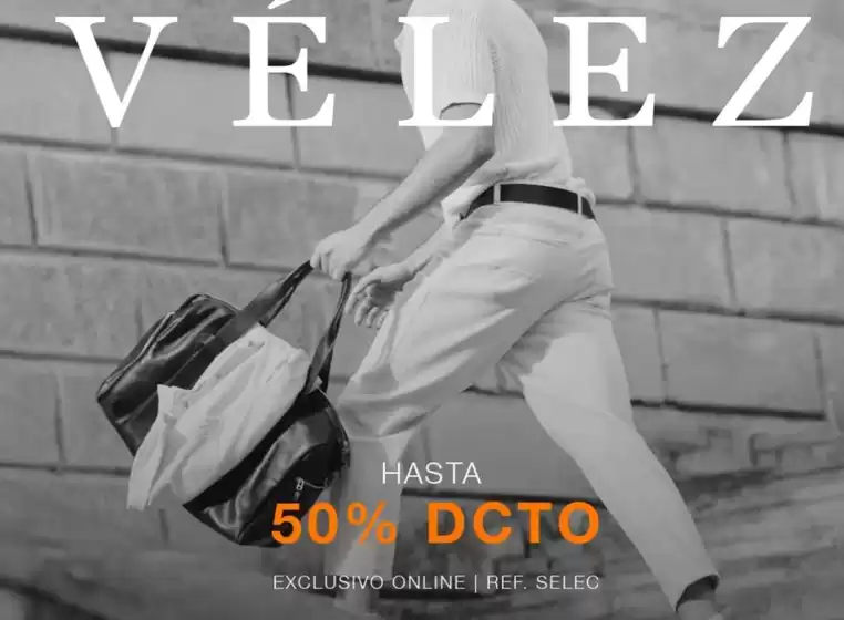 Catálogo Vélez en Juliaca | Hasta 50%dcto  | 2025-10-13T00:00:00.000Z - 2025-10-26T00:00:00.000Z