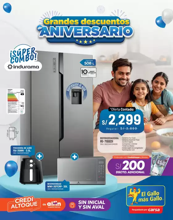 Catálogo El Gallo Más Gallo | Ofertas principales para todos los clientes | 2025-10-14T00:00:00.000Z - 2025-10-28T00:00:00.000Z