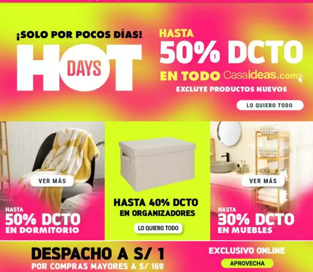 Catálogo Casaideas en Lurín | Solo por pocos dias  | 2025-10-14T00:00:00.000Z - 2025-10-26T00:00:00.000Z