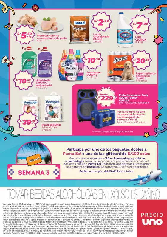 Catálogo Hiperbodega Precio Uno.