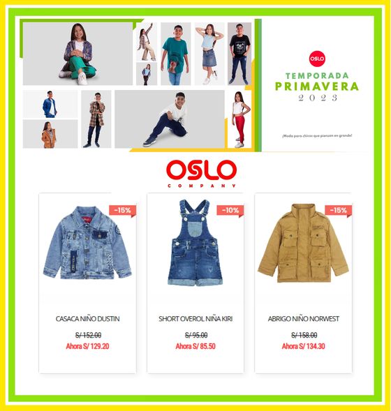 Catálogo Oslo | Temporada Primavera | 2023-10-03T00:00:00.000Z - 2023-11-15T00:00:00.000Z