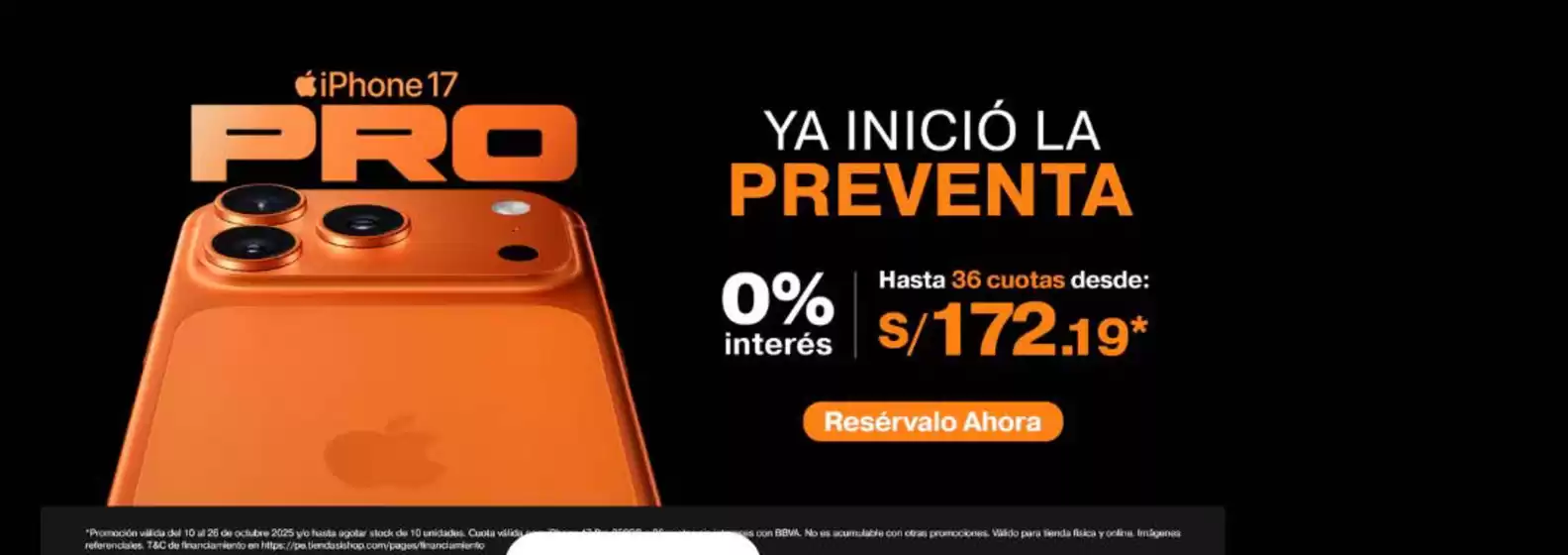 Catálogo iShop | Ya incio la preventa  | 2025-10-15T00:00:00.000Z - 2025-10-26T00:00:00.000Z