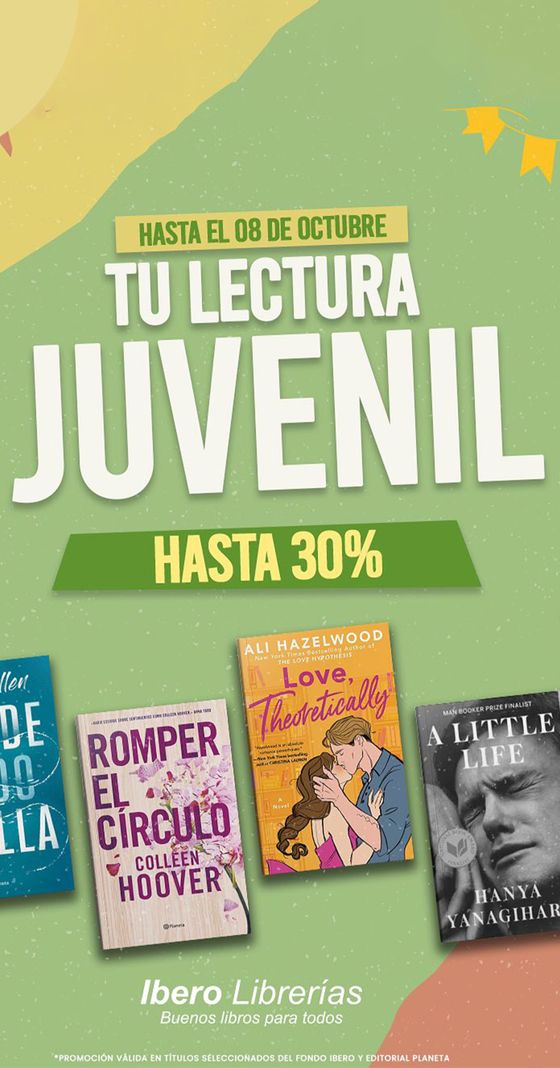 Catálogo Ibero Librerías | ¡Libros juveniles hasta con 30% de dscto. | 2023-10-04T00:00:00.000Z - 2023-10-08T00:00:00.000Z