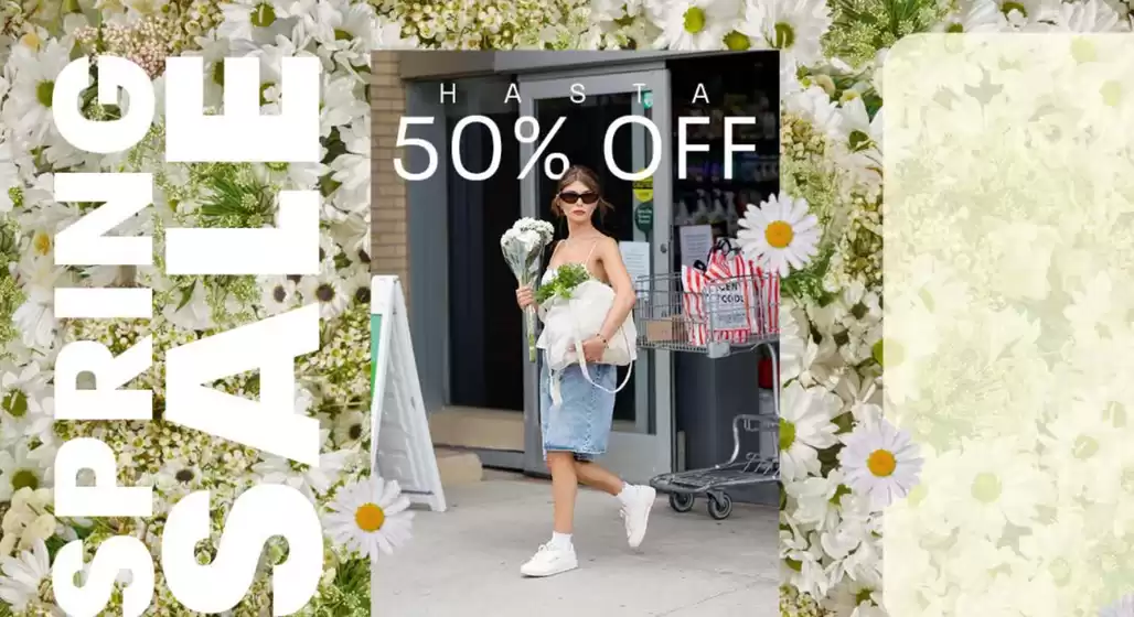 Hasta 50%off
