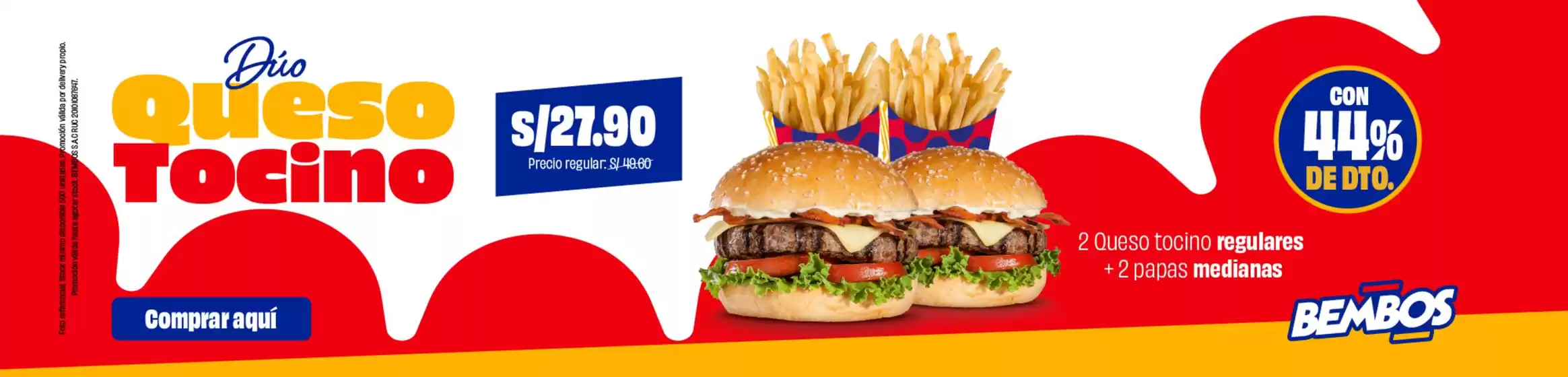 Catálogo Bembos | Ahorra ahora con nuestras ofertas | 2025-10-18T00:00:00.000Z - 2025-11-01T00:00:00.000Z