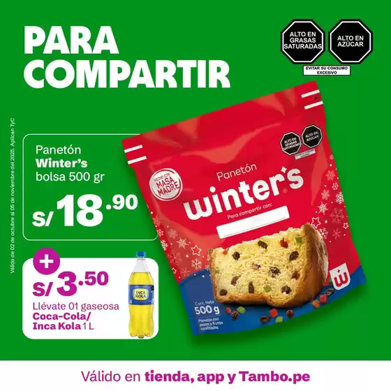 Catálogo Tambo | Grandes descuentos en productos seleccionados | 2025-10-20T00:00:00.000Z - 2025-11-03T00:00:00.000Z