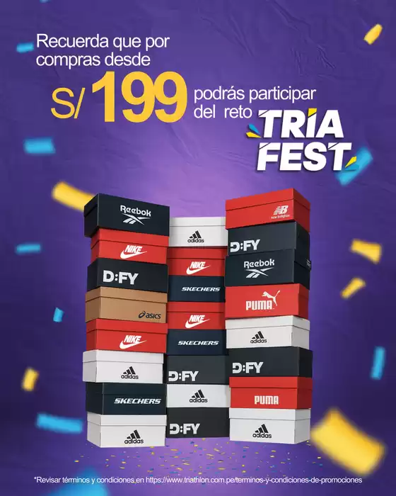 Catálogo Triathlon Sport en Trujillo | Triafest  | 2025-10-20T00:00:00.000Z - 2025-10-31T00:00:00.000Z