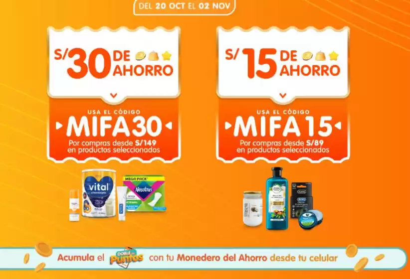 Catálogo Mifarma | Ahorro ofertas  | 2025-10-21T00:00:00.000Z - 2025-11-02T00:00:00.000Z