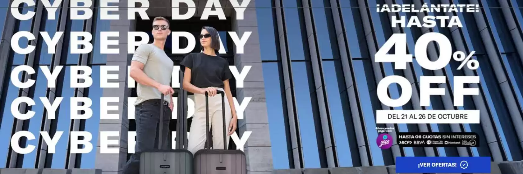 Catálogo Samsonite | Cyber day  | 2025-10-22T00:00:00.000Z - 2025-10-26T00:00:00.000Z