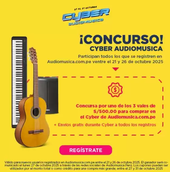 Catálogo Audiomusica | Cyber Audiomusica! | 2025-10-22T00:00:00.000Z - 2025-10-31T00:00:00.000Z