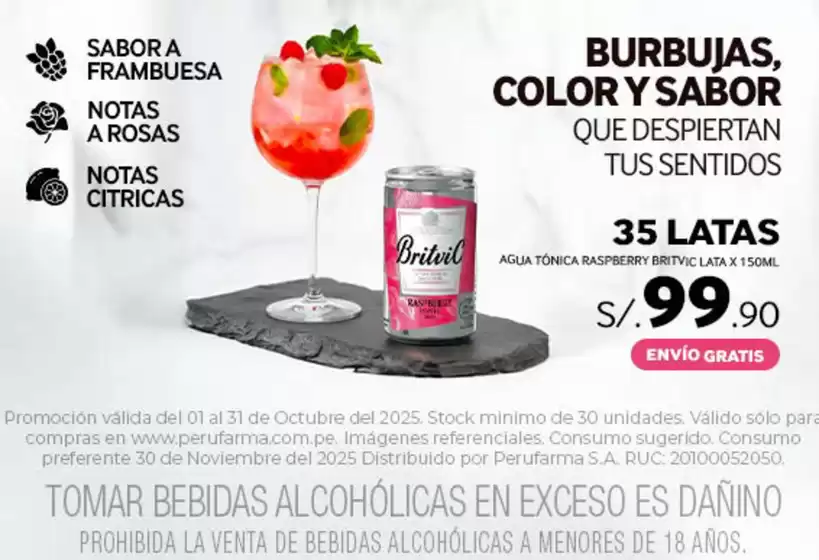 Catálogo Perufarma | Burbujas color y sabor  | 2025-10-22T00:00:00.000Z - 2025-10-31T00:00:00.000Z