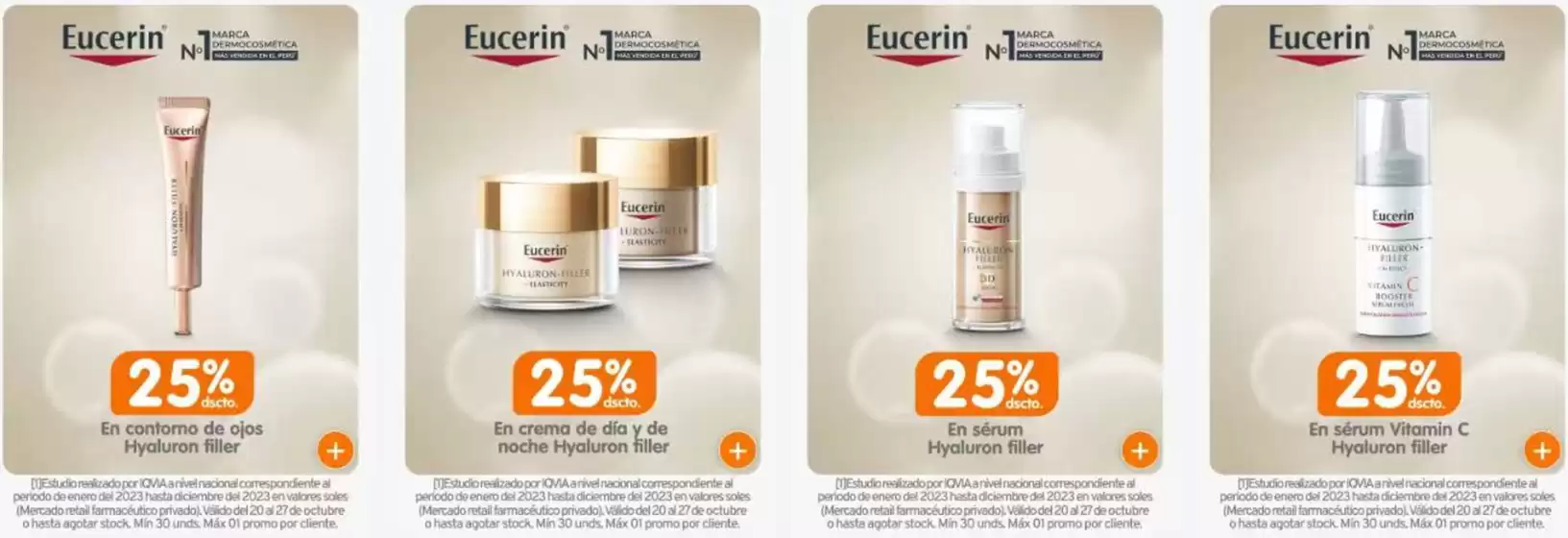 Catálogo Mifarma en Pucallpa | Eucerin  | 2025-10-23T00:00:00.000Z - 2025-10-27T00:00:00.000Z