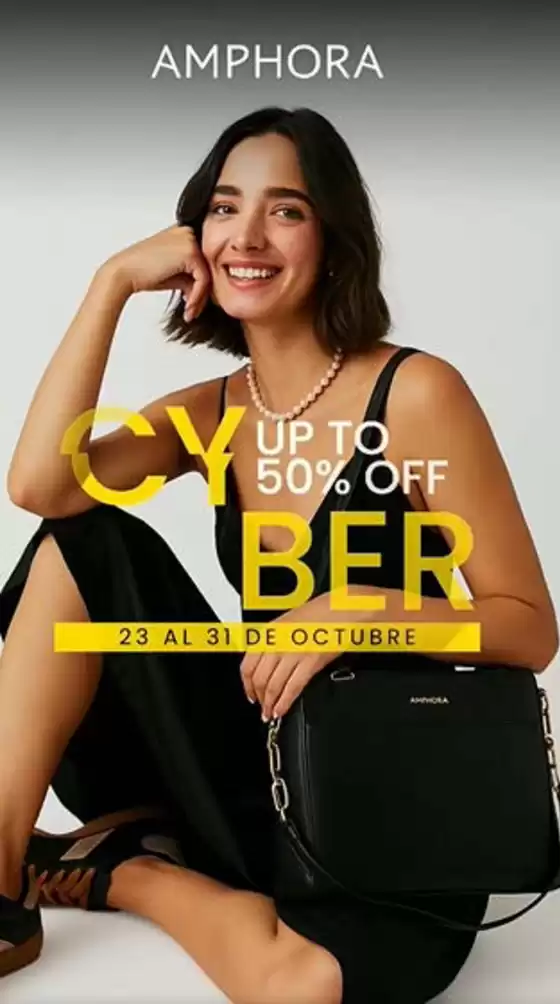 Catálogo Amphora | Cyber up to 50%off  | 2025-10-24T00:00:00.000Z - 2025-10-31T00:00:00.000Z