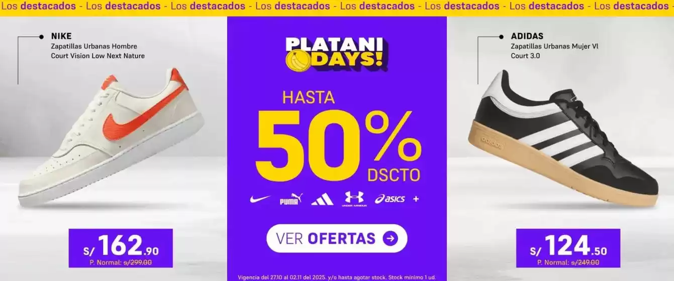 Catálogo Platanitos | Platani Days! | 2025-10-27T00:00:00.000Z - 2025-11-02T00:00:00.000Z