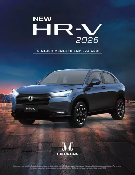 Catálogo Honda | Honda HRV 2026. | 2025-10-27T00:00:00.000Z - 2025-11-10T00:00:00.000Z