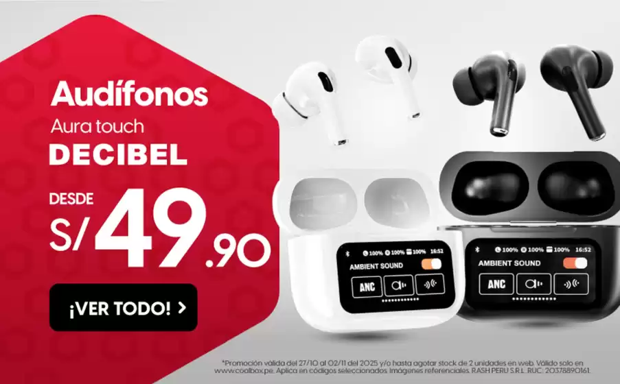 Catálogo Coolbox | Ofertas principales para ahorradores | 2025-10-27T00:00:00.000Z - 2025-11-10T00:00:00.000Z