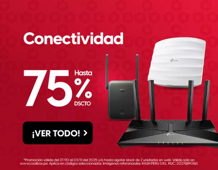 Catálogo Coolbox | Ofertas principales para todos los clientes | 2025-10-27T00:00:00.000Z - 2025-11-10T00:00:00.000Z
