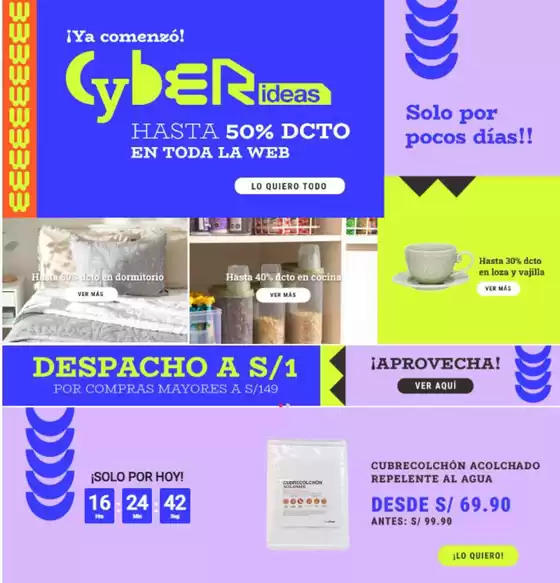 Catálogo Casaideas | Cyber ideas  | 2025-10-27T00:00:00.000Z - 2025-10-31T00:00:00.000Z