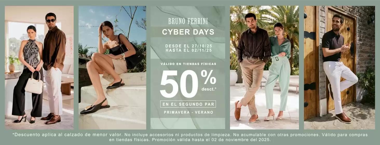 Catálogo Bruno Ferrini en Arequipa | Cyber Days  | 2025-10-27T00:00:00.000Z - 2025-11-02T00:00:00.000Z