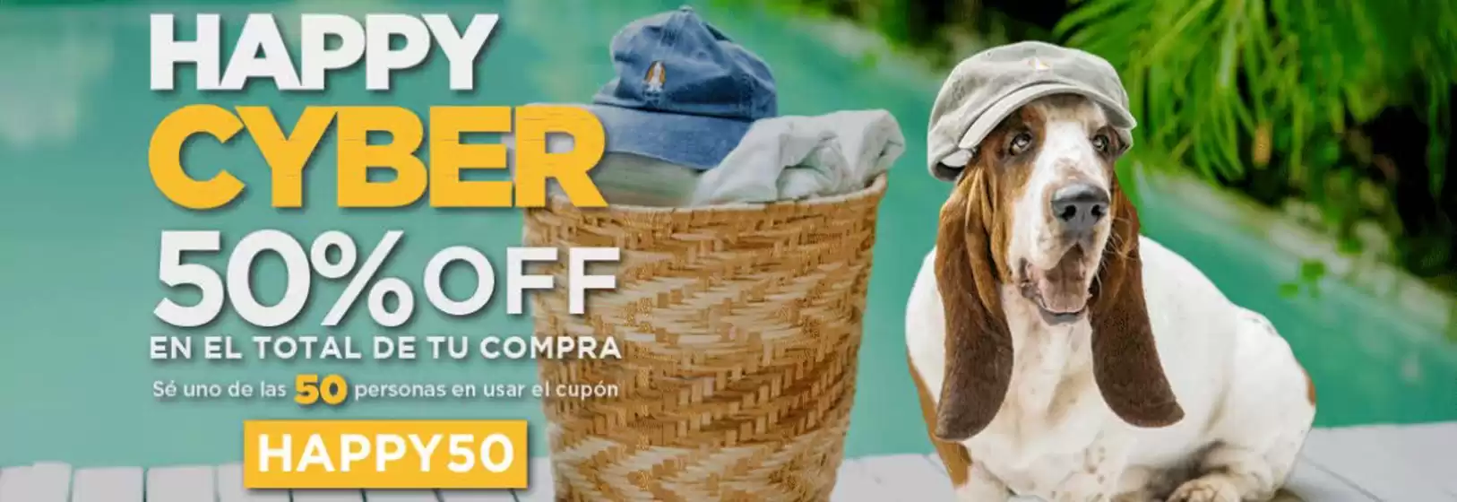 Catálogo Hush Puppies | Happy Cyber 50%off | 2025-10-27T00:00:00.000Z - 2025-10-31T00:00:00.000Z