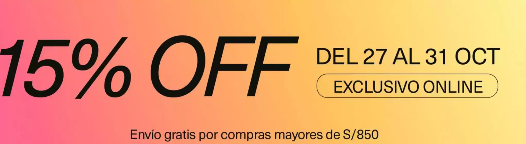 Catálogo Ilaria | 15%off  | 2025-10-28T00:00:00.000Z - 2025-10-31T00:00:00.000Z