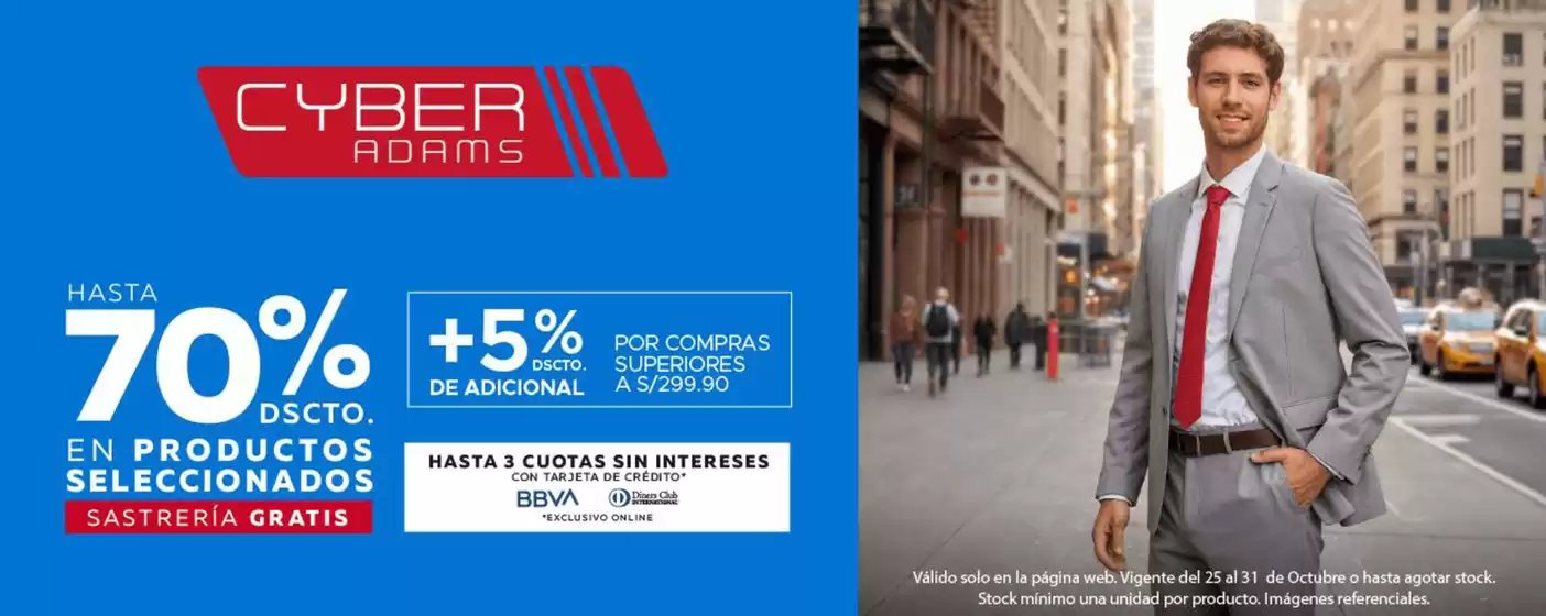 Catálogo Adams | Adams Cyber  | 2025-10-28T00:00:00.000Z - 2025-10-31T00:00:00.000Z