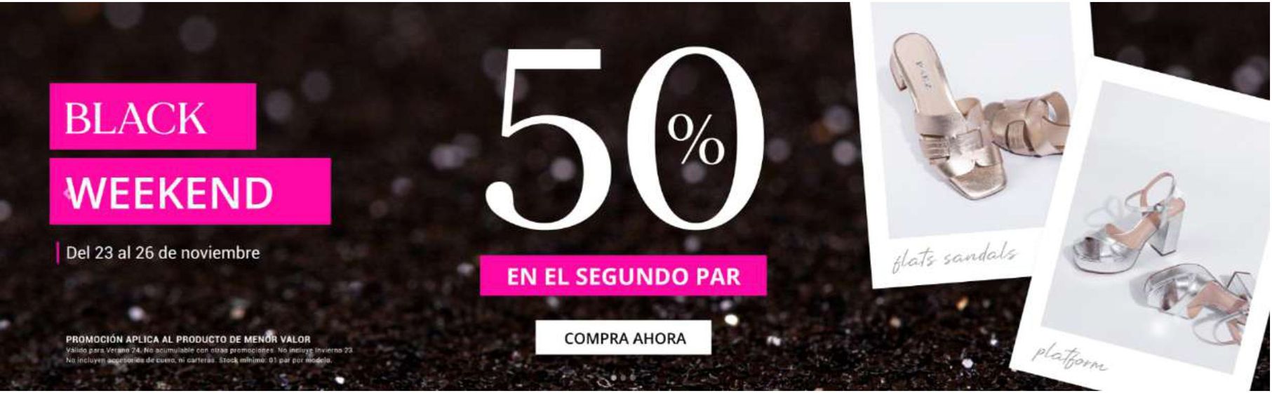 Catálogo Paez | 50% en el segundo par | 2023-11-24T00:00:00.000Z - 2023-11-26T00:00:00.000Z