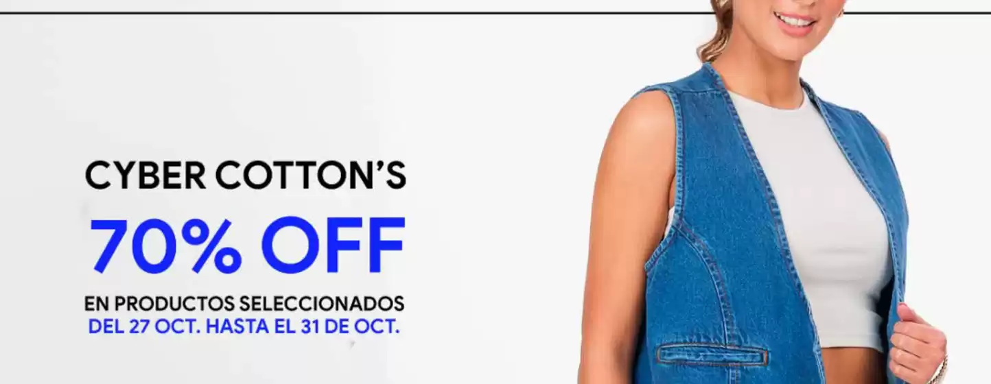 Catálogo Cotton's Jeans en Huancayo | Cyber Cottons  | 2025-10-28T00:00:00.000Z - 2025-10-31T00:00:00.000Z