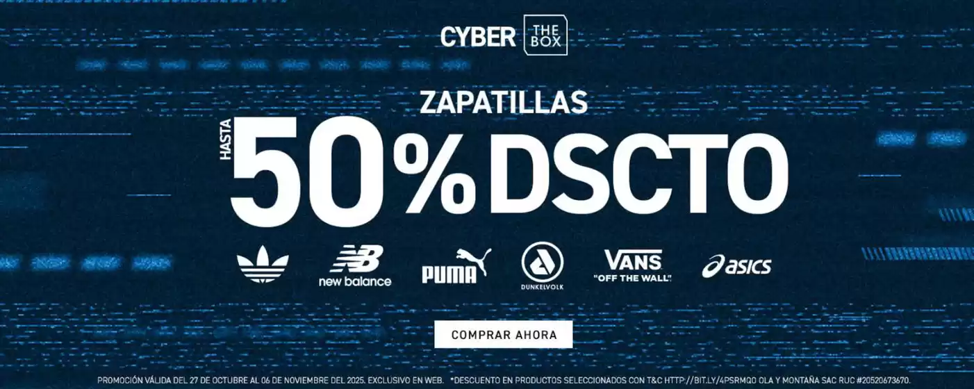 Catálogo The Box | Cyber The Box | 2025-10-28T00:00:00.000Z - 2025-11-06T00:00:00.000Z