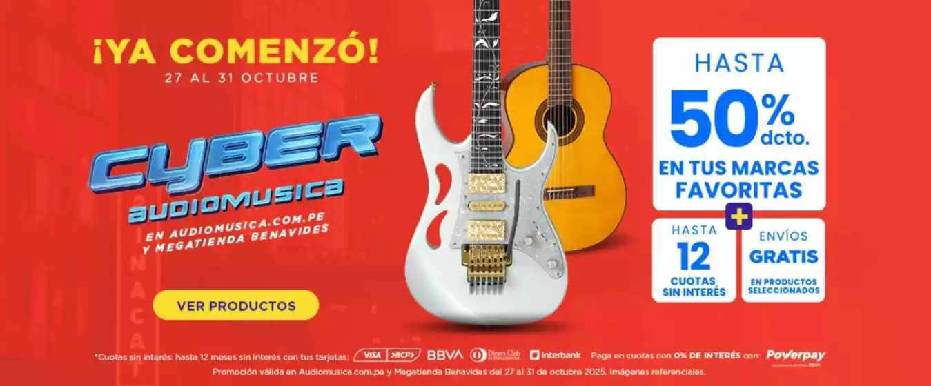 Catálogo Audiomusica | Cyber Audiomusica | 2025-10-28T00:00:00.000Z - 2025-10-31T00:00:00.000Z