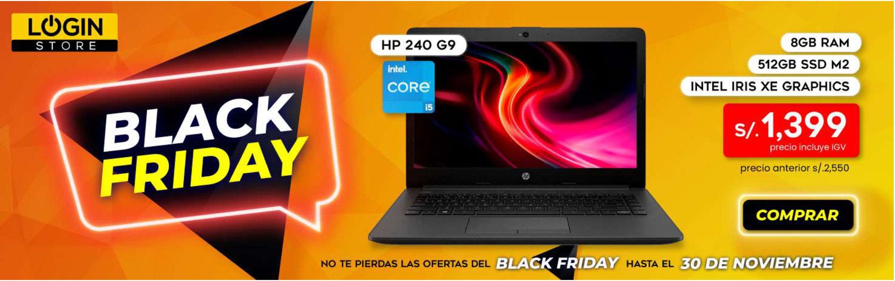 Catálogo Login Store | Black Friday | 2023-11-27T00:00:00.000Z - 2023-11-30T00:00:00.000Z