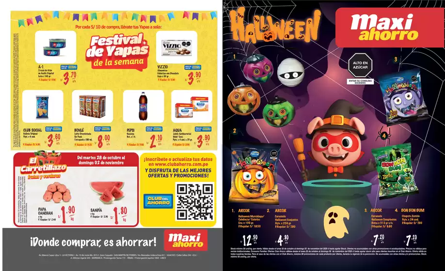 Catálogo MaxiAhorro | Ofertas especiales atractivas para todos | 2025-10-29T00:00:00.000Z - 2025-11-12T00:00:00.000Z