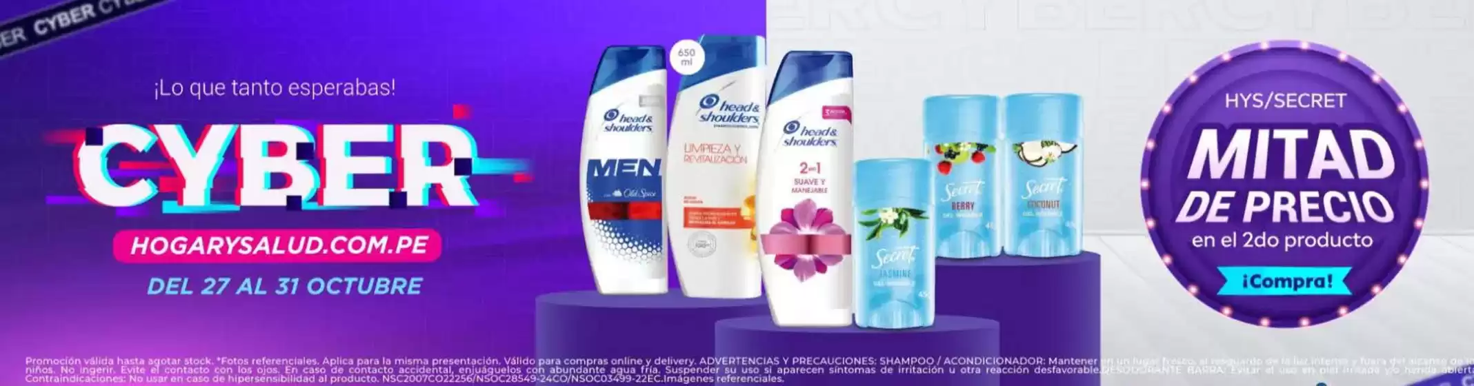 Catálogo Hogar & Salud | Hogar & Salud Cyber  | 2025-10-29T00:00:00.000Z - 2025-10-31T00:00:00.000Z