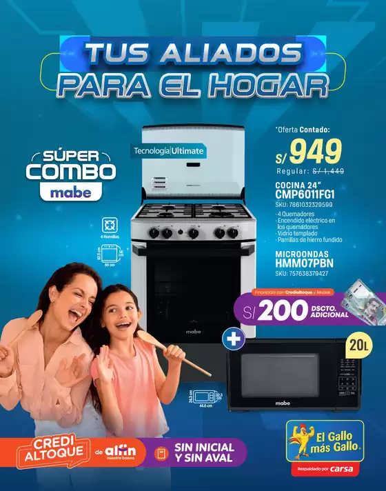 Catálogo El Gallo Más Gallo