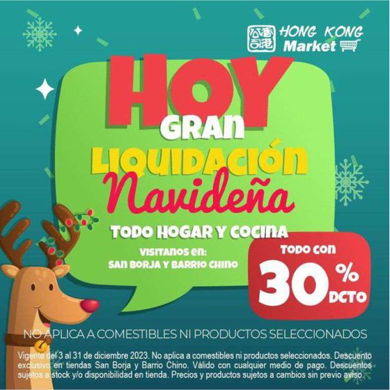 Catálogo Hong Kong Market | Liquidación navideña | 2023-12-05T00:00:00.000Z - 2023-12-31T00:00:00.000Z