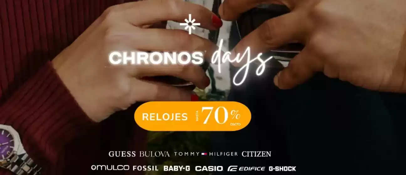 Catálogo Chronos | Chronos days  | 2025-10-30T00:00:00.000Z - 2025-11-02T00:00:00.000Z