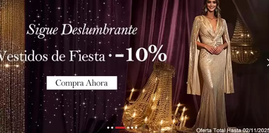 Catálogo LightInTheBox | Vestidos de fiesta -10% | 2025-10-30T00:00:00.000Z - 2025-11-02T00:00:00.000Z