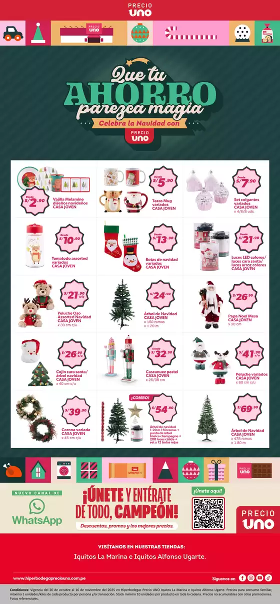 Catálogo Hiperbodega Precio Uno | Ofertas exclusivas para nuestros clientes | 2025-10-20T00:00:00.000Z - 2025-11-16T00:00:00.000Z