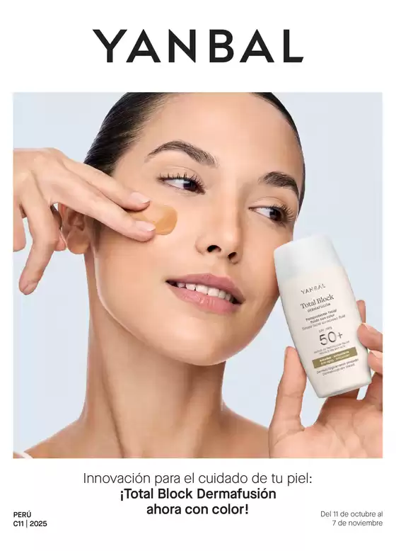 Catálogo Yanbal | Total Block dermafusion ahora con color! | 2025-10-31T00:00:00.000Z - 2025-11-07T00:00:00.000Z